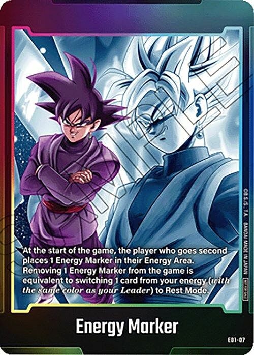 "Goku Black" Energy Marker Card Front