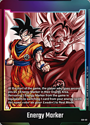 "Son Goku" Energy Marker · E01-01 E-01-01