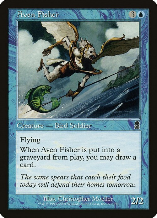 Aven Fisher Card Front