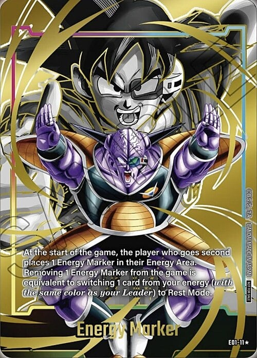 Energy Marker "Ginyu" Card Front