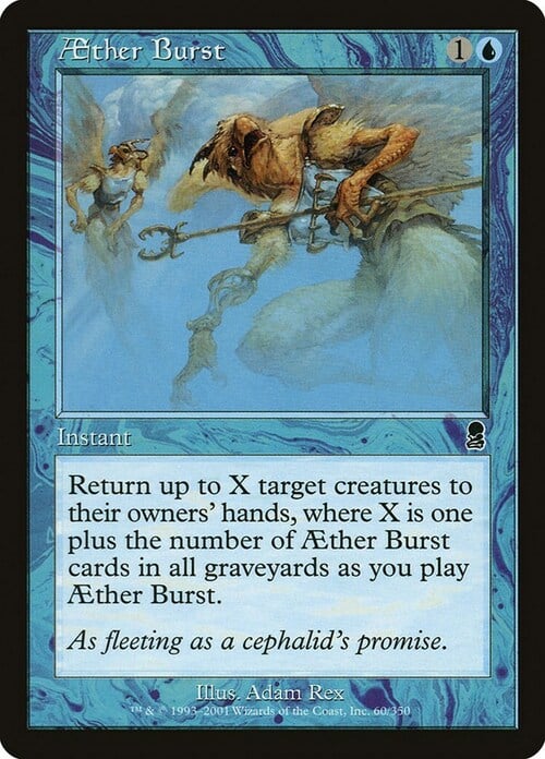 Aether Burst Card Front