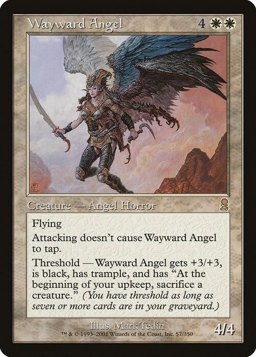 Wayward Angel Card Front