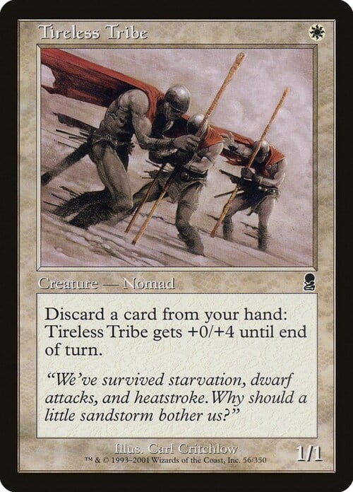 Tireless Tribe Card Front