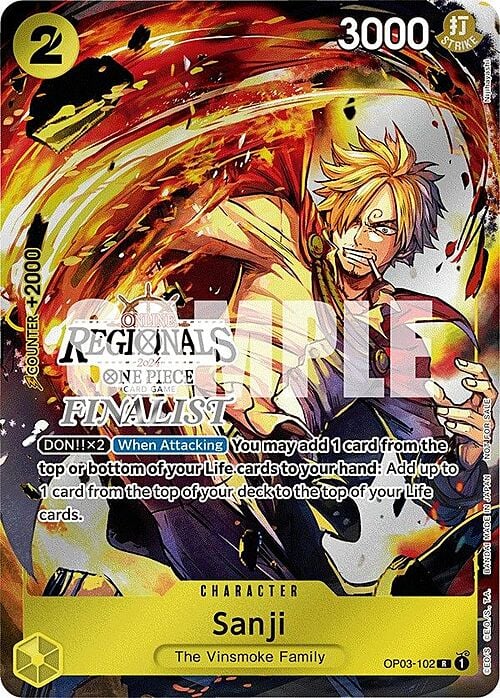 Sanji Card Front