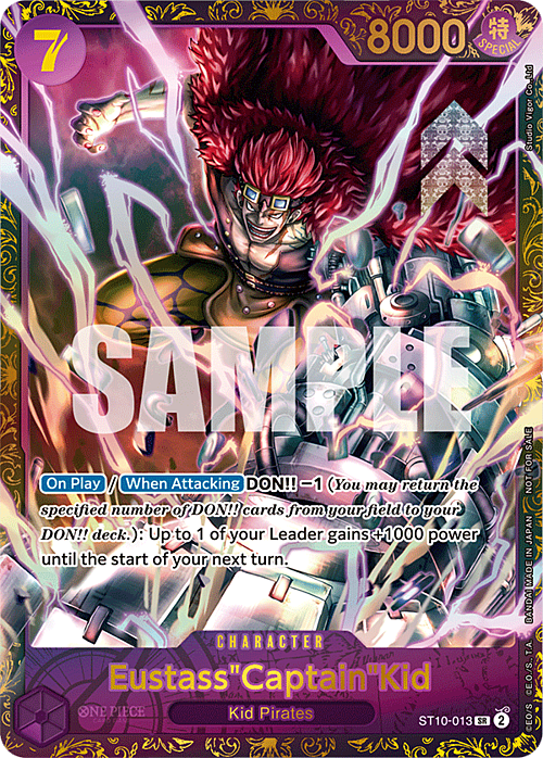 Eustass “Captain” Kid Card Front