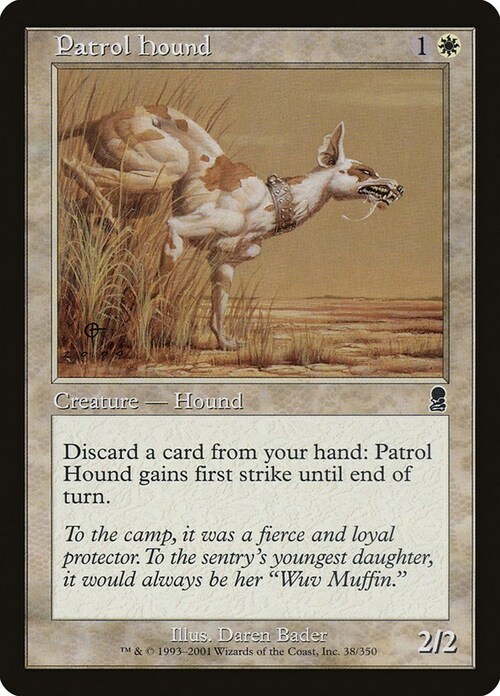 Patrol Hound Card Front