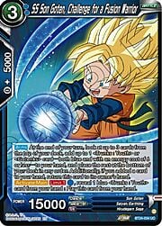 SS Son Goten, Challenge for a Fusion Warrior
