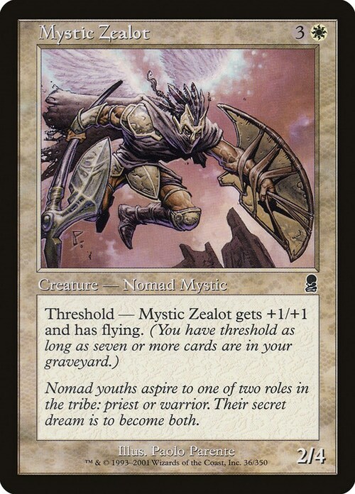 Mystic Zealot Card Front