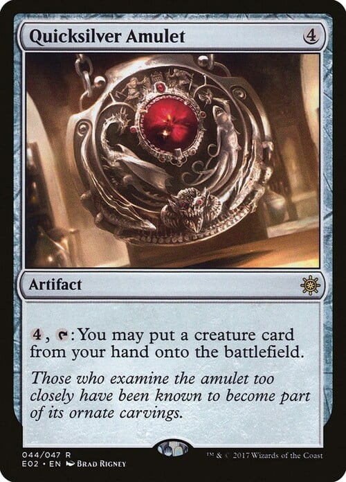 Quicksilver Amulet Card Front