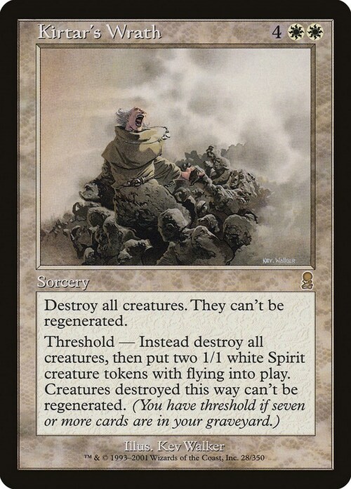 Kirtar's Wrath Card Front