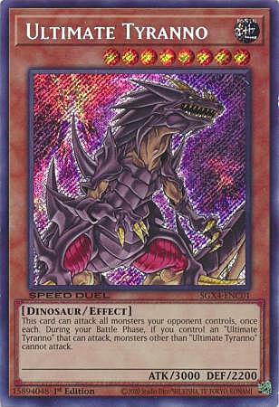 Tirannosauro Finale Card Front