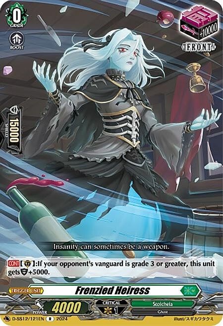 Frenzied Heiress Card Front