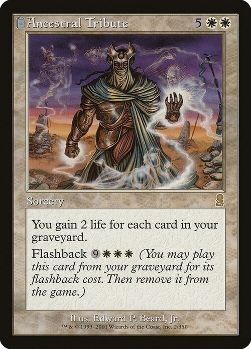 Ancestral Tribute Card Front