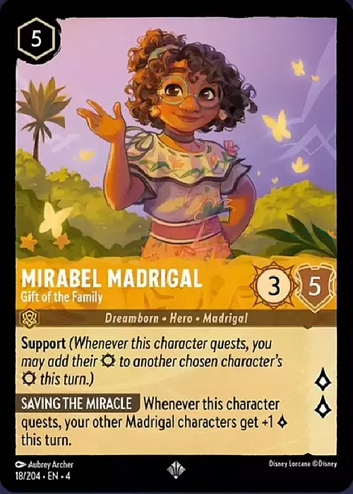 Mirabel Madrigal - Gift of the Family Card Front