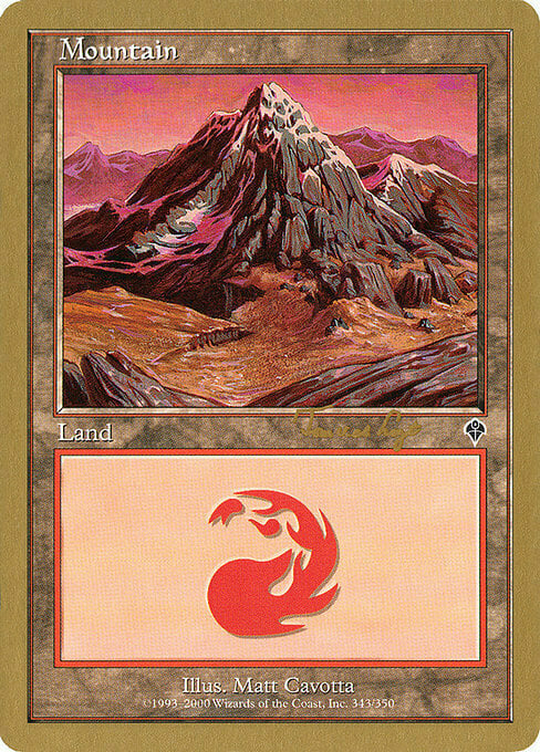 Mountain Card Front