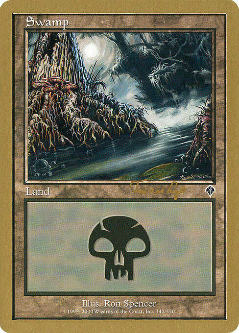 Swamp Card Front