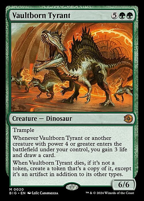 Vaultborn Tyrant Card Front