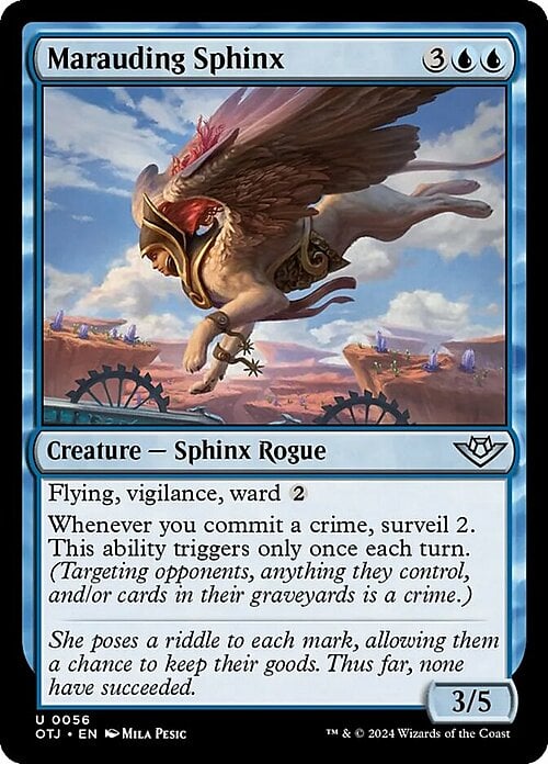 Marauding Sphinx Card Front