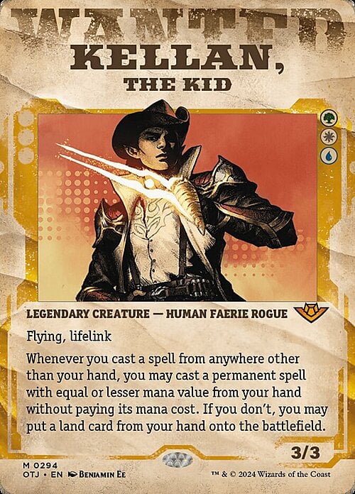 Kellan the Kid Card Front