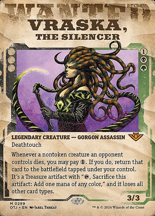 Vraska, the Silencer Card Front