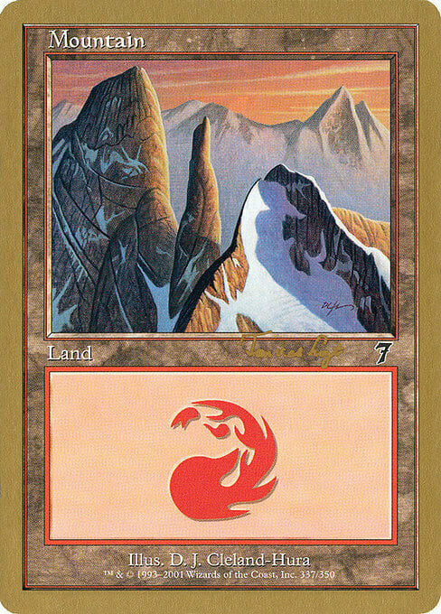 Mountain Card Front