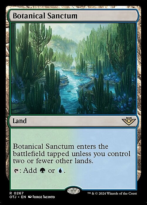 Botanical Sanctum Card Front
