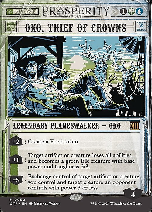 Oko, Thief of Crowns Card Front