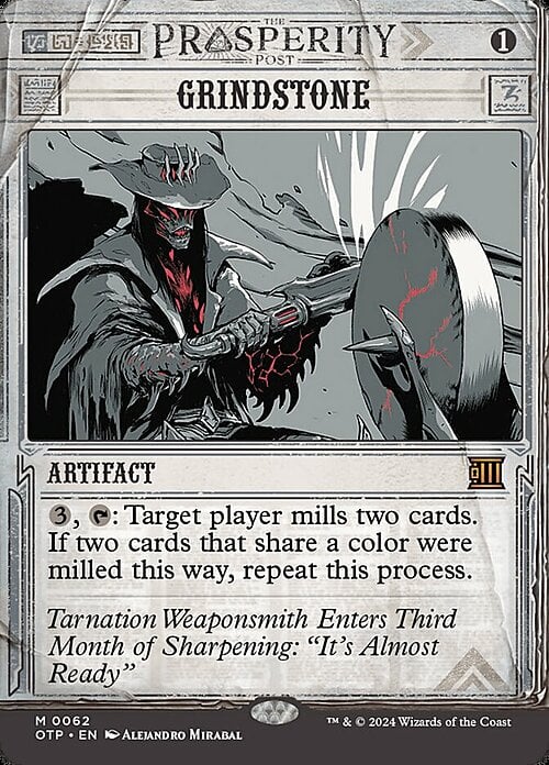 Grindstone Card Front