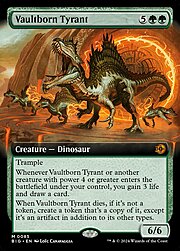 Vaultborn Tyrant · Extended Art 085