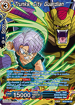 Trunks, City Guardian Card Front