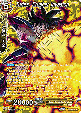 Turles, Crusher Invasion Card Front