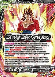 SS4 Son Goku & SS4 Vegeta // SS4 Vegito, Sparking Potara Warrior