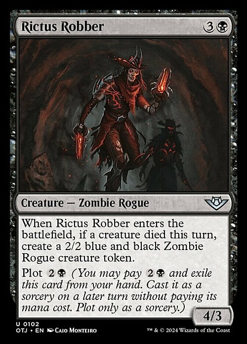 Rictus Robber Card Front