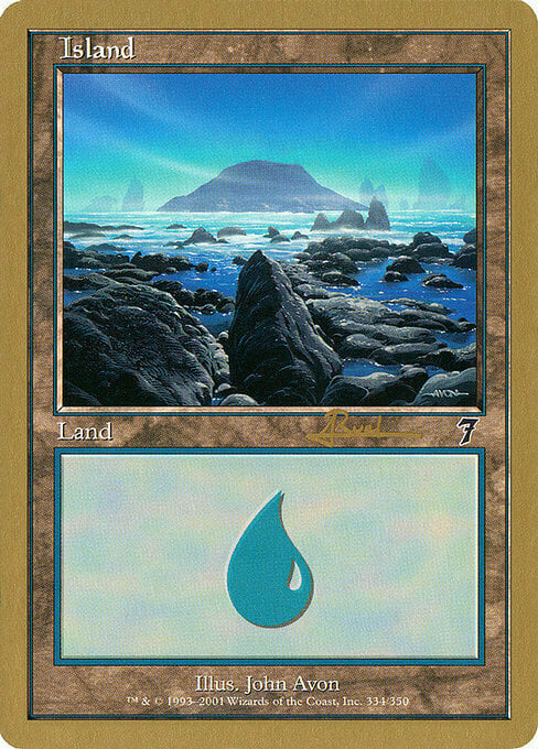 Island Card Front