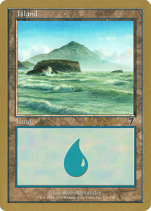 Island Card Front