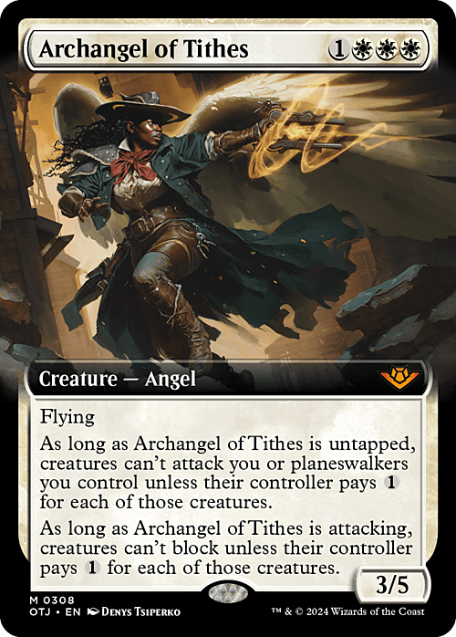 Archangel of Tithes Card Front