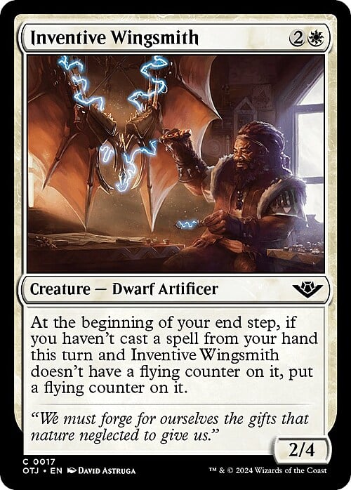 Inventive Wingsmith Card Front