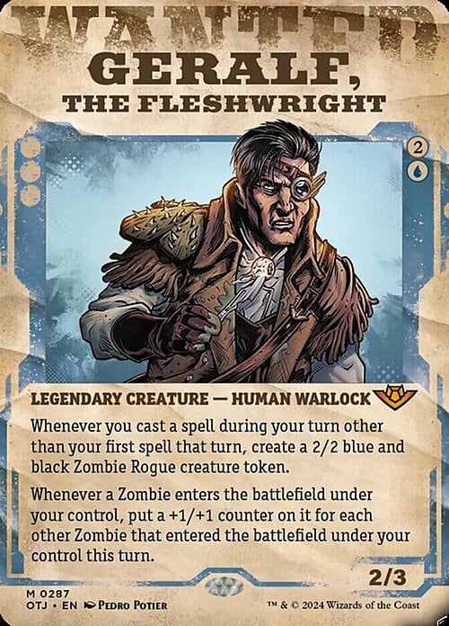 Geralf, the Fleshwright Card Front