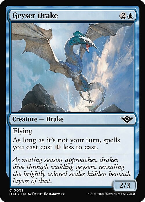 Geyser Drake Card Front