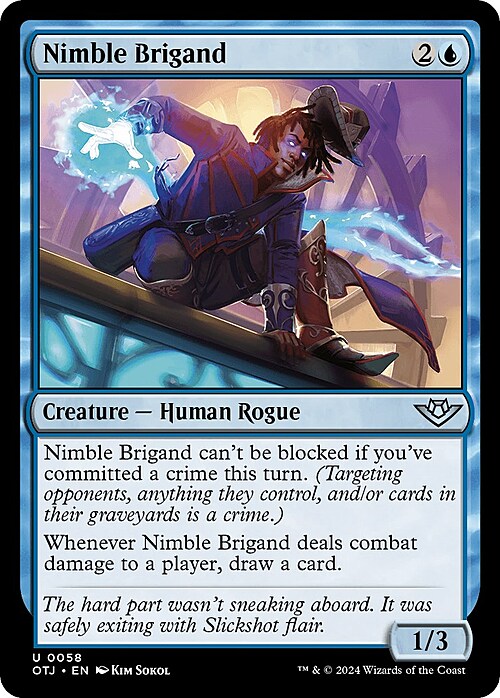 Nimble Brigand Card Front