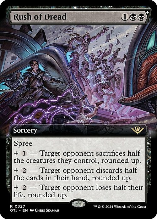 Rush of Dread Card Front