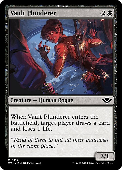 Vault Plunderer Card Front