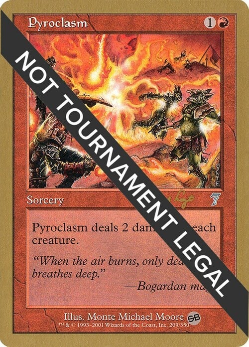 Pyroclasm Card Front