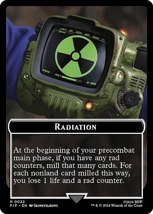 Radiation // Soldier Card Front
