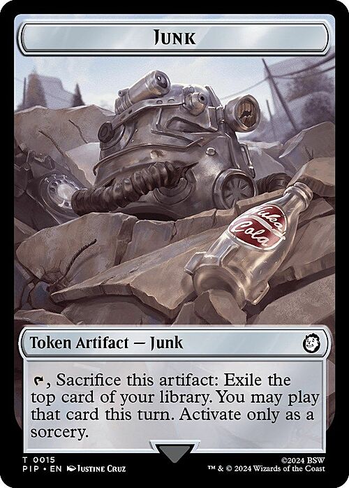 Junk // Zombie Mutant Card Front