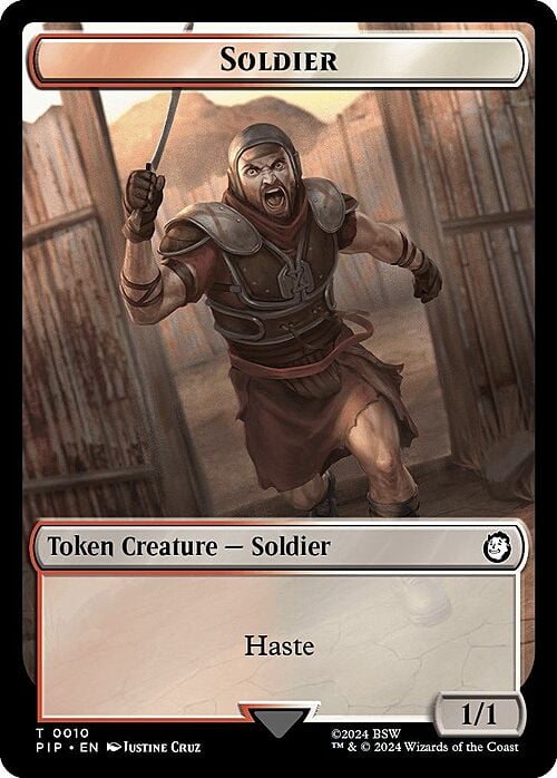 Soldier // Junk Card Front