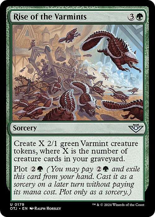 Rise of the Varmints Card Front