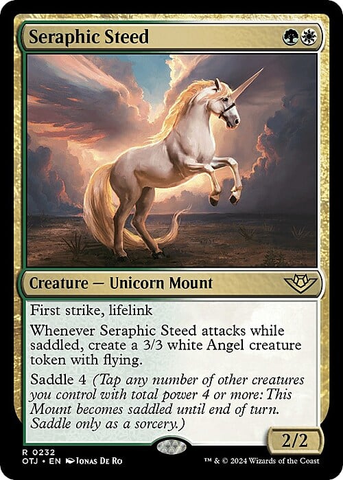 Seraphic Steed Card Front