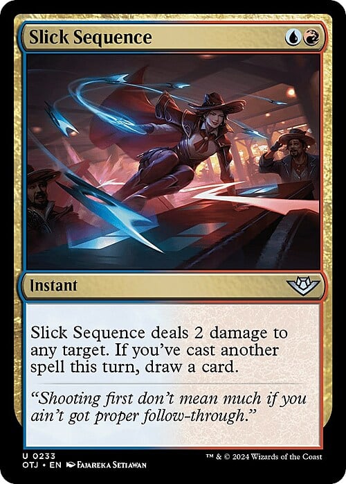 Slick Sequence Card Front