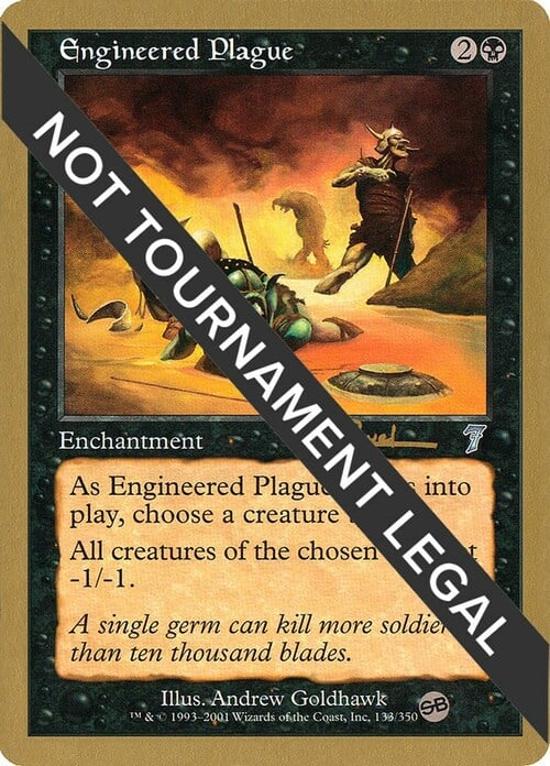 Engineered Plague Card Front